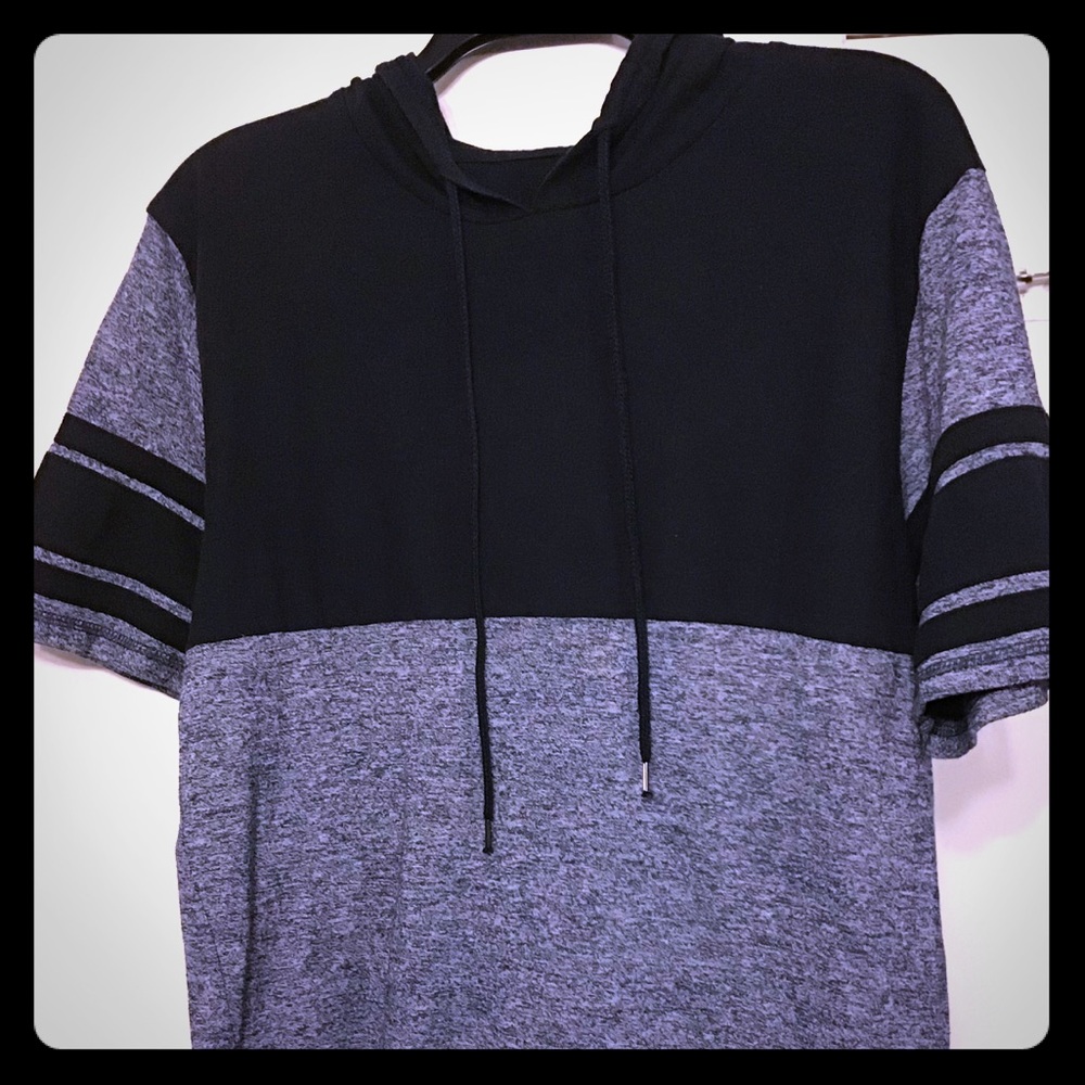 BKC Hooded Short Sleeve Shirt M